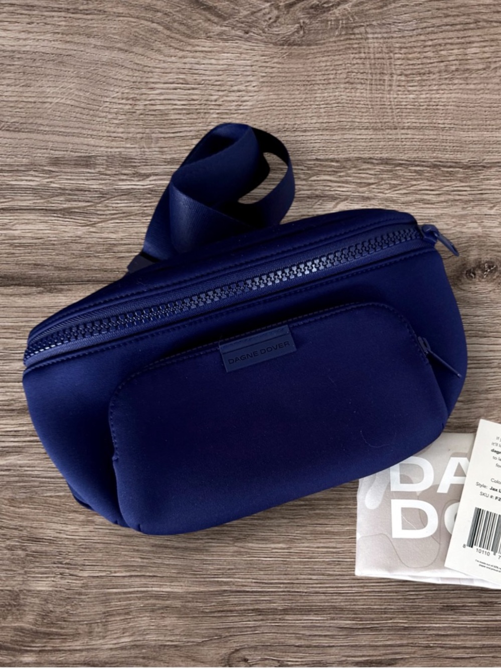 Dagne Dover Jax Large Fanny Sling Crossbody Pack Midnight NWT